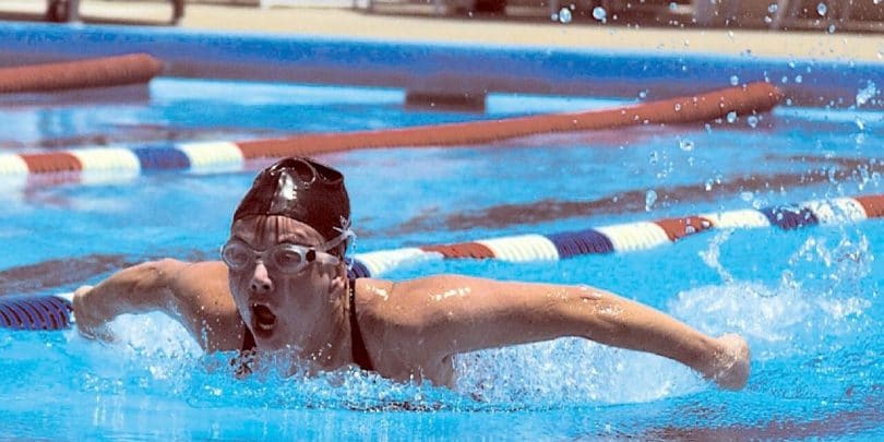 faster butterfly stroke