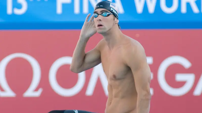 Michael Phelps Swimmer's Body