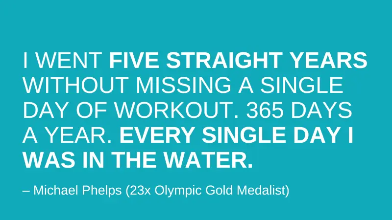 Michaelp Phelps Motivational Swimming Quote